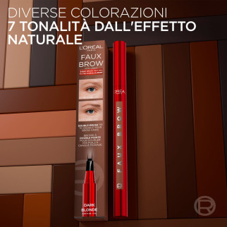L'Oreal Paris Infaillible Faux Brow Penna Sopracciglia Dark Blonde