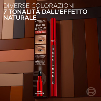 L'Oreal Paris Infaillible Faux Brow Penna Sopracciglia Dark Brunette