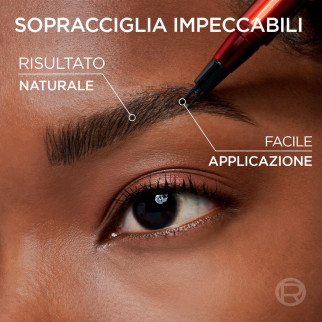 L'Oreal Paris Infaillible Faux Brow Penna Sopracciglia Dark Brunette