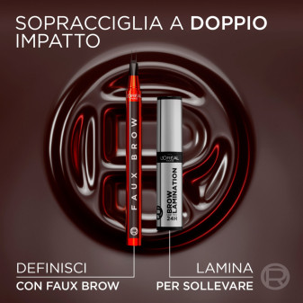 L'Oreal Paris Infaillible Faux Brow Penna Sopracciglia Dark Brunette