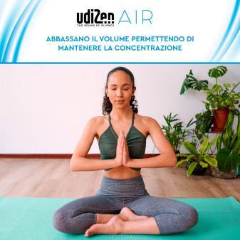 UdiZen Air Tappi per Orecchie Antirumore Insonorizzanti -23dB