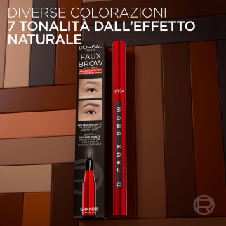L'Oreal Paris Infaillible Faux Brow Penna Sopracciglia Granite