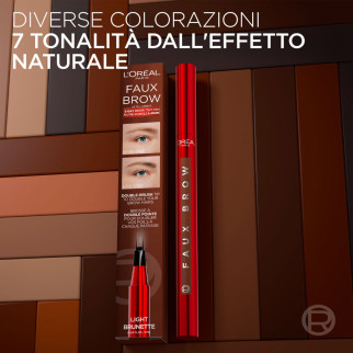 L'Oreal Paris Infaillible Faux Brow Penna Sopracciglia Light Brunette