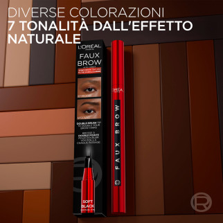 L'Oreal Paris Infaillible Faux Brow Penna Sopracciglia Soft Black