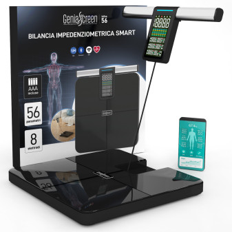 GeniaScreen Bilancia intelligente Impedenziometrica Professionale