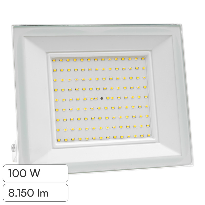 Faro LED 100W SMD IP65 Colore Bianco V-Tac VT-44109