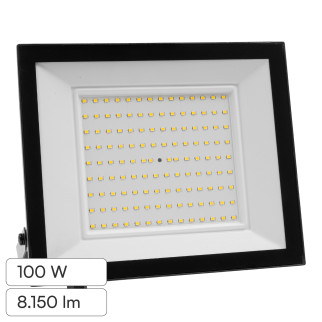 Faro LED 100W SMD IP65 Colore Nero V-Tac VT-44109