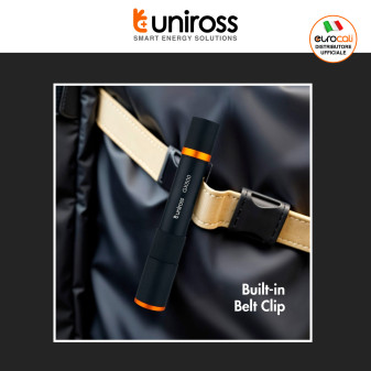 Uniross GX500 Torcia LED 10W Multifunzione Ricaricabile IPX4