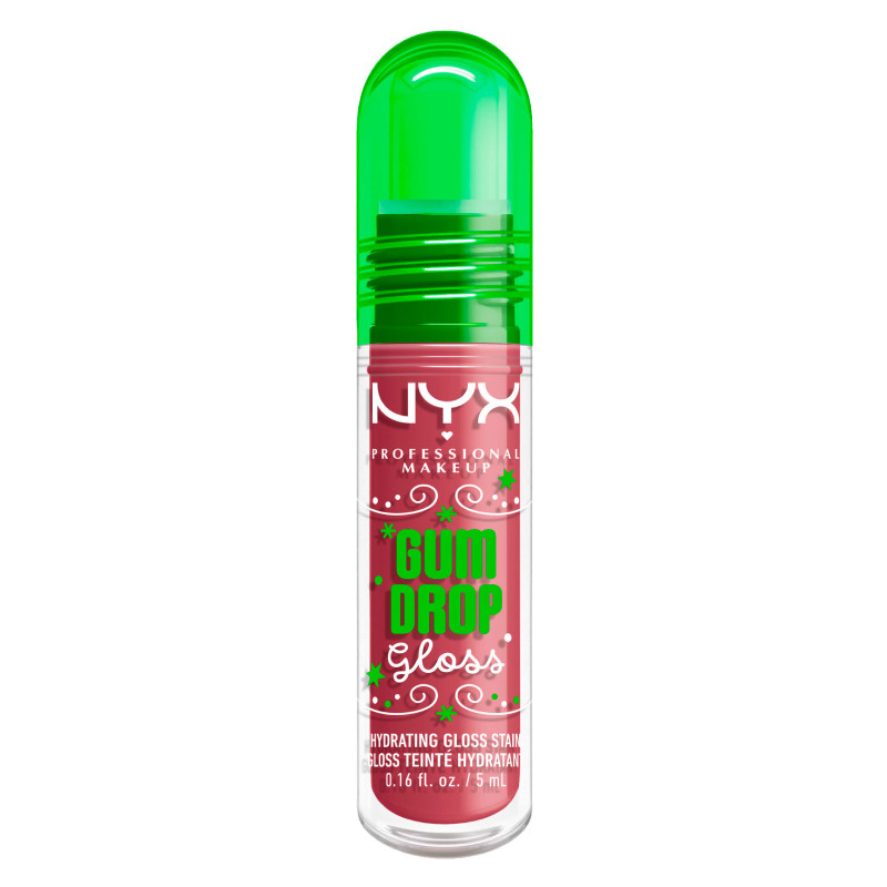 NYX Professional Makeup Holiday Gum Drop Gloss 02 Bubblegum Burst