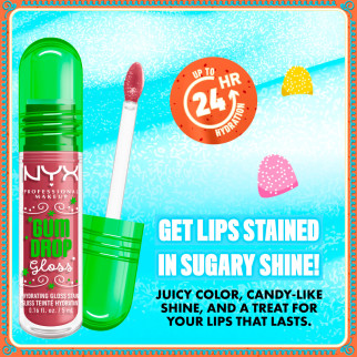 NYX Professional Makeup Holiday Gum Drop Gloss 02 Bubblegum Burst