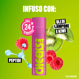 NYX Professional Makeup Fat Cheeks Juicy Blush Liquido 08 Blueberry Burst