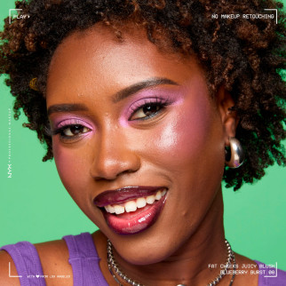 NYX Professional Makeup Fat Cheeks Juicy Blush Liquido 08 Blueberry Burst