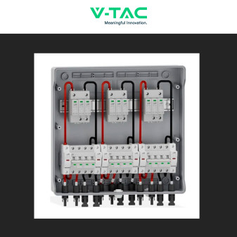 Quadro Lato DC 3 Stringhe 3 MPPT 1000V 16A Sezionatore SKU 11952