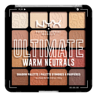 NYX Professional Makeup Ultimate Warm Neutrals Palette 16 Ombretti