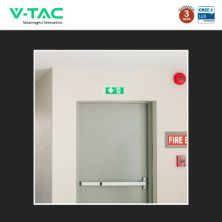 Lampada LED Uscita di Emergenza 3,8W SMD CREE IP40 V-Tac