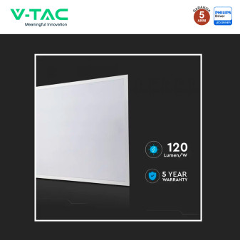 10 Pannelli LED Quadrati 40W SMD con Driver Philips V-Tac