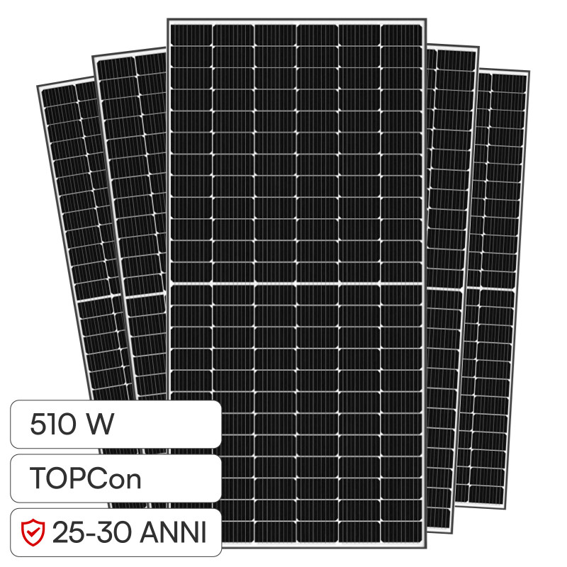 V-Tac Pannelli Solari Fotovoltaici Trina Solar 510W TOPCon IP68