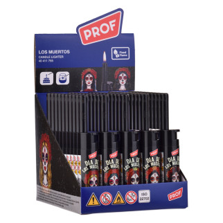 Accendigas Elettronici Los Muertos Prof Mini - Box da 30