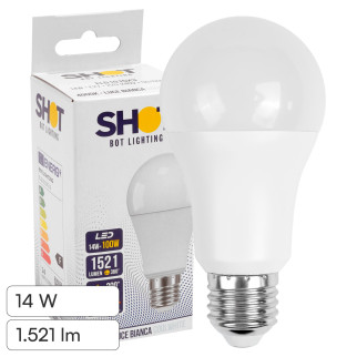 Lampadina LED E27 14W Goccia A60 SMD Bot Lighting