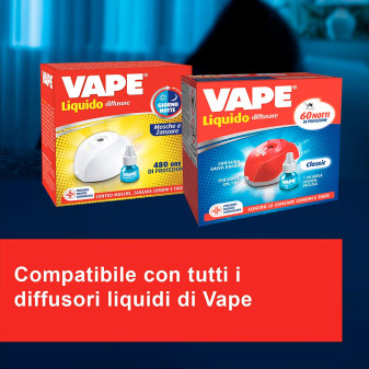 Vape Magic Ricarica Liquida per Diffusore Insetticida Mosche e Zanzare