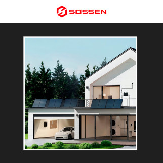 Sossen Kit da Balcone 4 Pannelli Solari + Microinverter CEI 0-21