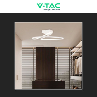 V-Tac VT-7763 Lampadario LED a Superficie 20W SMD Colore Bianco