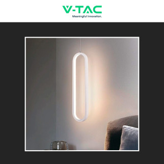 V-Tac VT-7829 Lampadario LED a Sospensione 13W SMD Colore Bianco