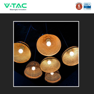 V-Tac Lampadina LED E27 17W Goccia A60 SMD Opaca