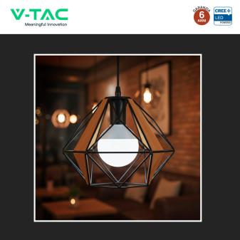 V-Tac VT-1819 Lampadina LED E14 3,7W MiniGlobo P45 SMD Chip CREE