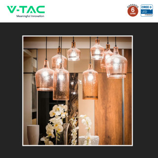 V-Tac VT-270 Lampadina LED E14 6,5W MiniGlobo G45 SMD Chip CREE