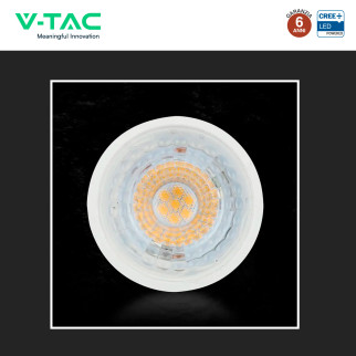 V-Tac VT-247 Lampadina LED GU10 6W Faretto PAR16 Chip CREE