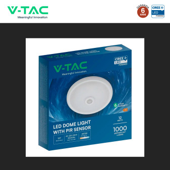 V-Tac VT-13 Plafoniera LED Rotonda 12W SMD Chip CREE