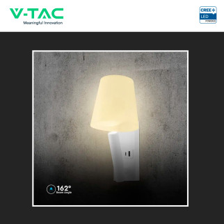V-Tac VT-88062 Lampada LED da Muro 2W SMD Chip CREE Applique