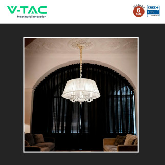 V-Tac Lampadina LED E14 6,5W Candela C37 SMD Opaca