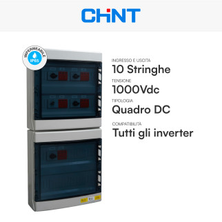 Chint Quadro Elettrico Lato DC Fino a 50kW 1000V 10 stringhe 5 MPPT
