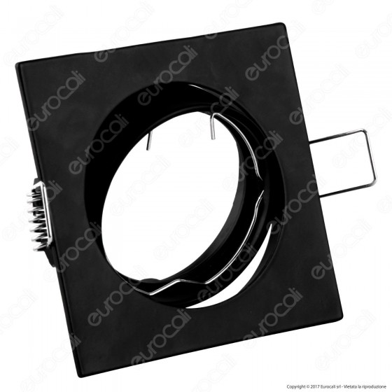 Kanlux NAVI CTX-DT10-B Portafaretto Orientabile Quadrato da Incasso Kanlux NAVI CTX-DT10-B Portafaretto Orientabile Quadrato da Incasso