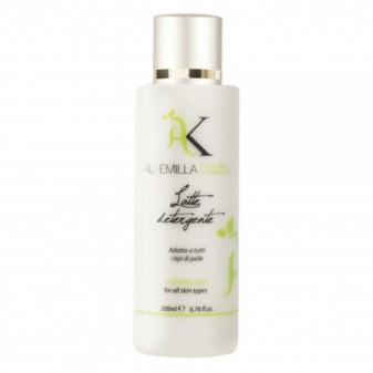 Alkemilla Latte Detergente Viso Bio - Flacone da 200ml