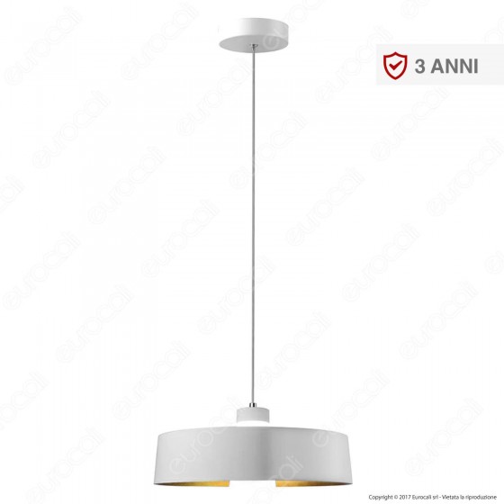 V-TAC VT-7666 Lampadario LED 7W Campana Colore Bianco - SKU 3939 / V-TAC VT-7666 Lampadario LED 7W Campana Colore Bianco - SKU 3939 /