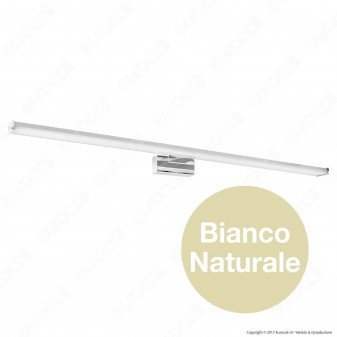 Kanlux ASTEN Lampada LED da Specchio Wall Light Cromata 15W IP44