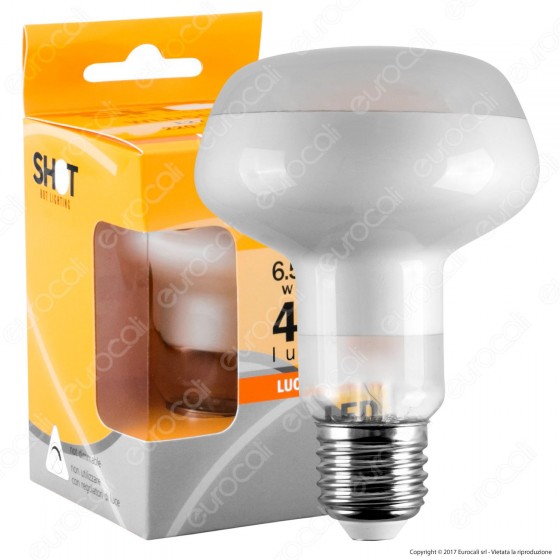 Bot Lighting Lampadina LED E27 6,5W Bulb Reflector R80 Frost Bot Lighting Lampadina LED E27 6,5W Bulb Reflector R80 Frost