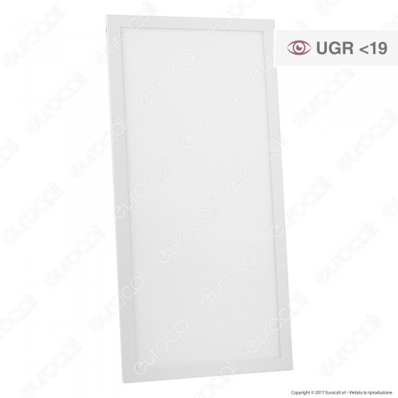 FAI Pannello LED Rettangolare 20W SMD 60x30 Anti Abbagliamento ≤19 da FAI Pannello LED Rettangolare 20W SMD 60x30 Anti Abbagliamento ≤19 da