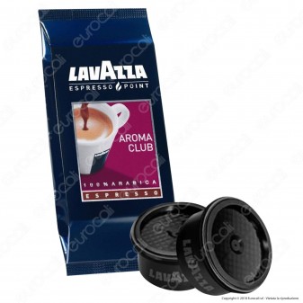 100 Capsule Espresso Point Lavazza Aroma Club Cialde Originali Lavazza