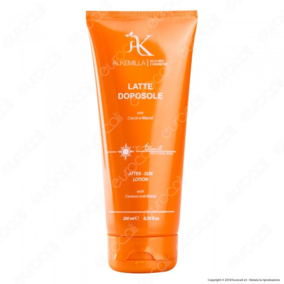 Alkemilla Latte Doposole Corpo Cocco e Monoi - Flacone da 200ml Alkemilla Latte Doposole Corpo Cocco e Monoi - Flacone da 200ml