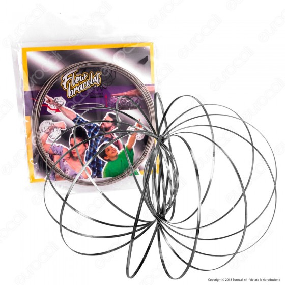 Champ Flow Bracelet Bracciale 3D a Molla Multigioco - Argento Champ Flow Bracelet Bracciale 3D a Molla Multigioco - Argento