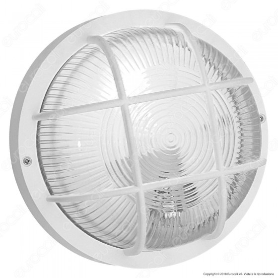 Velamp Bubble Plafoniera in Vetro per Lampadine E27 IP44 - Colore Velamp Bubble Plafoniera in Vetro per Lampadine E27 IP44 - Colore