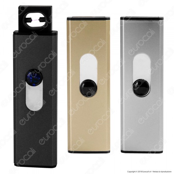 Champ Push Up ARC Lighter Accendino USB Antivento Ricaricabile - 1 Champ Push Up ARC Lighter Accendino USB Antivento Ricaricabile - 1