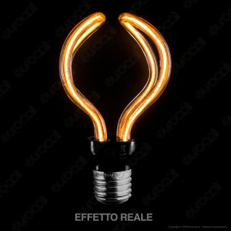 Segula Art Line Lampadina E27 Filamento LED Modellato 12W Forma Globo