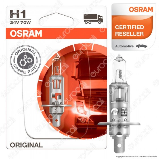 Osram Original Line per Camion 70W - Lampadina H1 Osram Original Line per Camion 70W - Lampadina H1