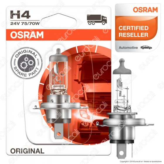 Osram Original Line per Camion 75W - Lampadina H4 Osram Original Line per Camion 75W - Lampadina H4
