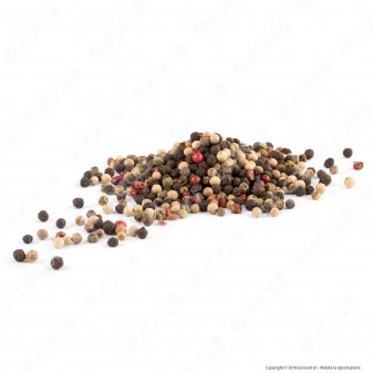 Gianco Pepe Mix in Grani - Vasetto in Vetro